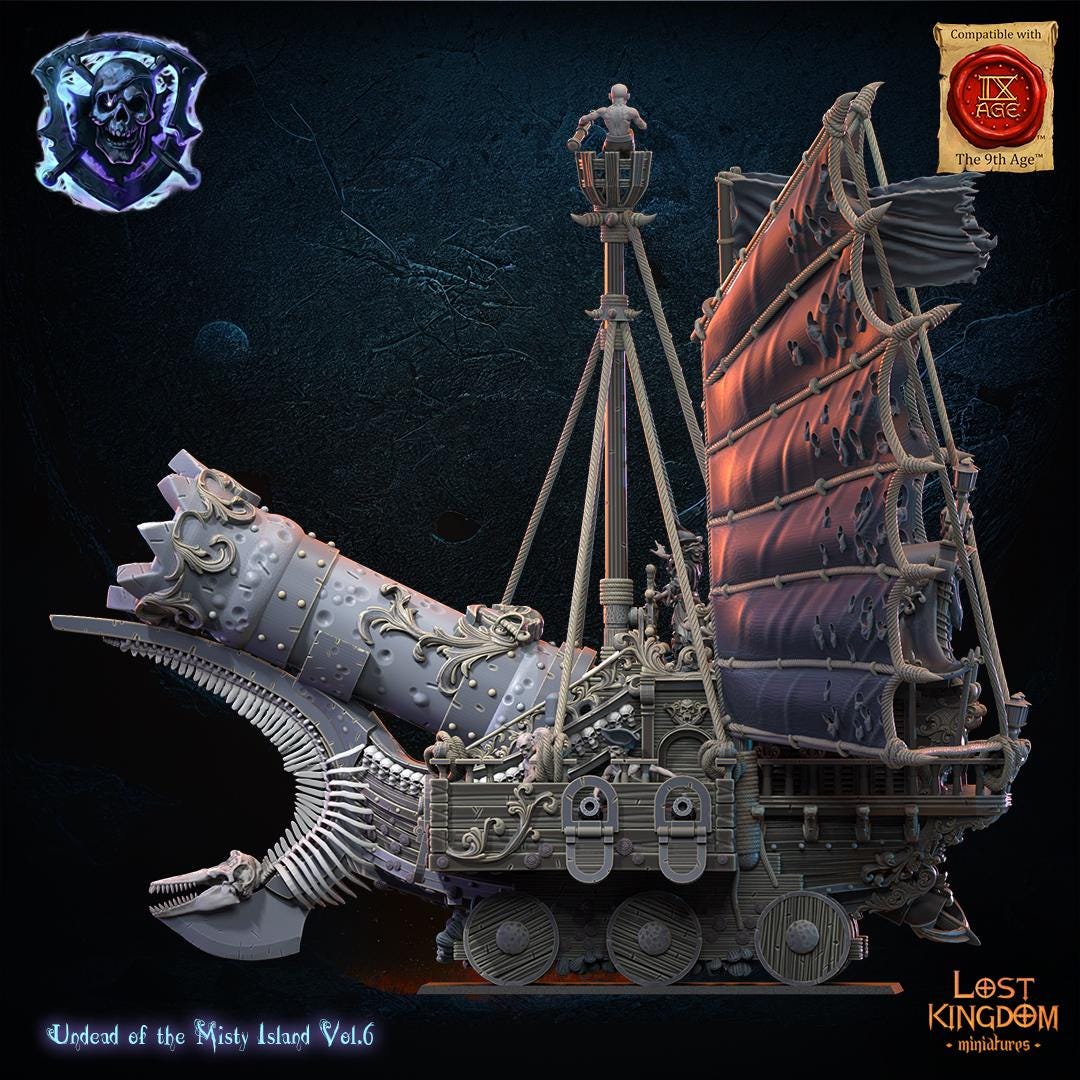 3d Printed Shipwreck Maker by Lost Kingdom Miniatures