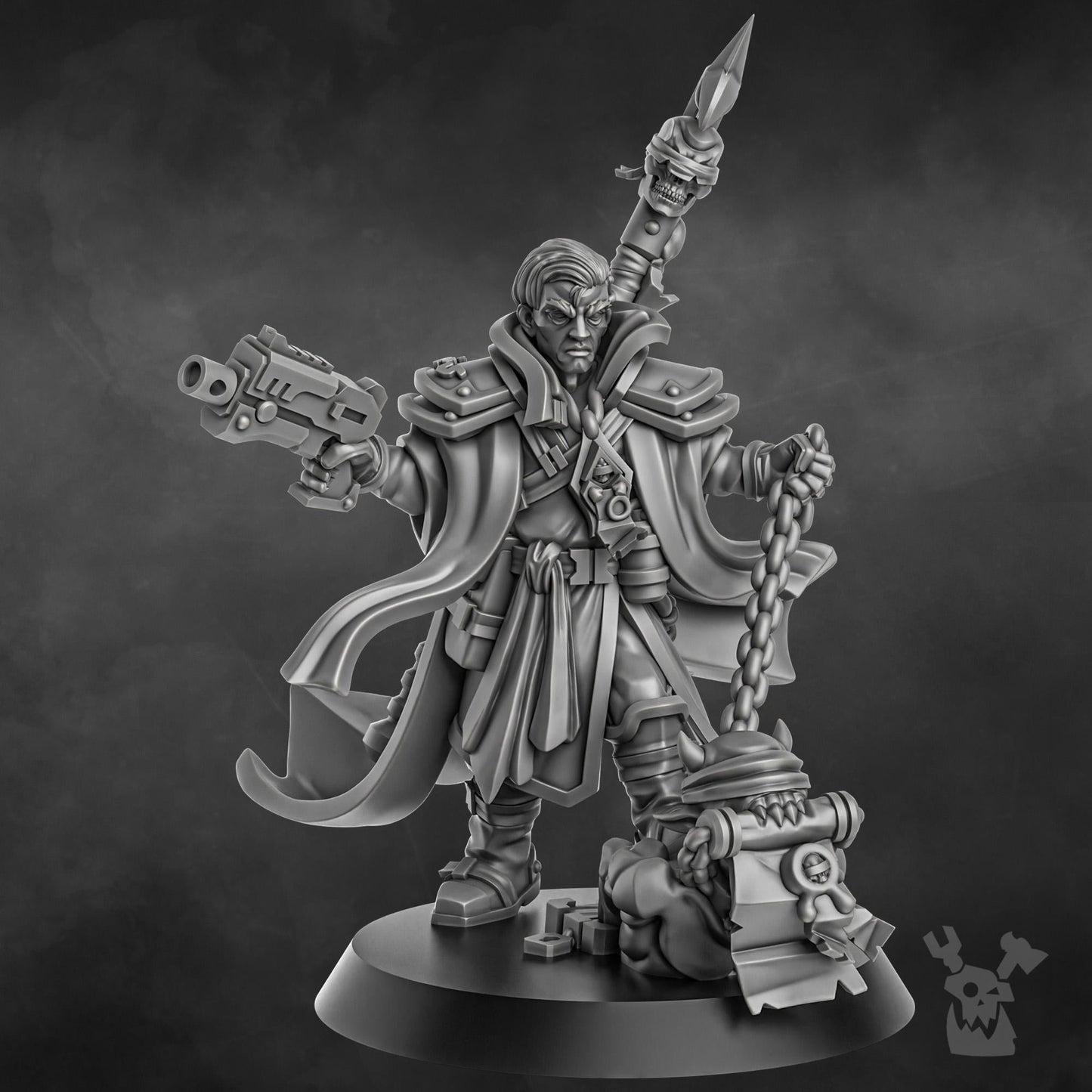 3d Printed Imperial Investigator by DakkaDakka Miniatures