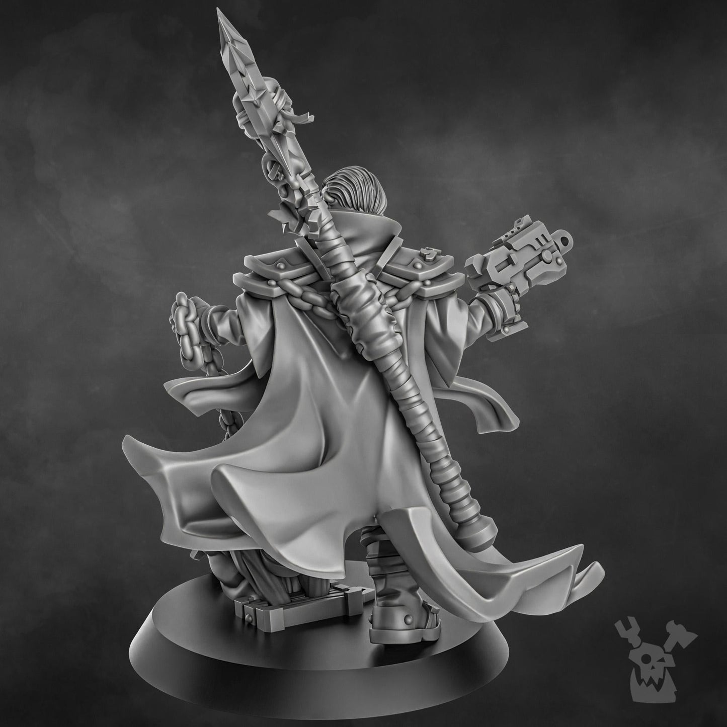 3d Printed Imperial Investigator by DakkaDakka Miniatures