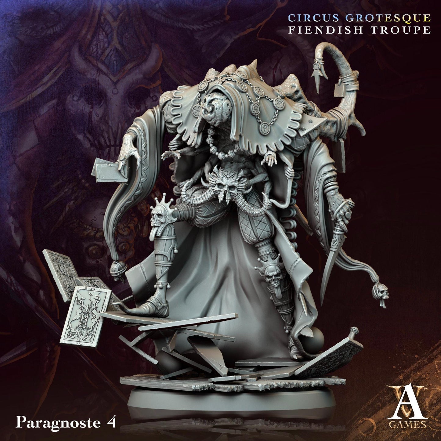 3D Printed Paragnoste by Archvillain Games