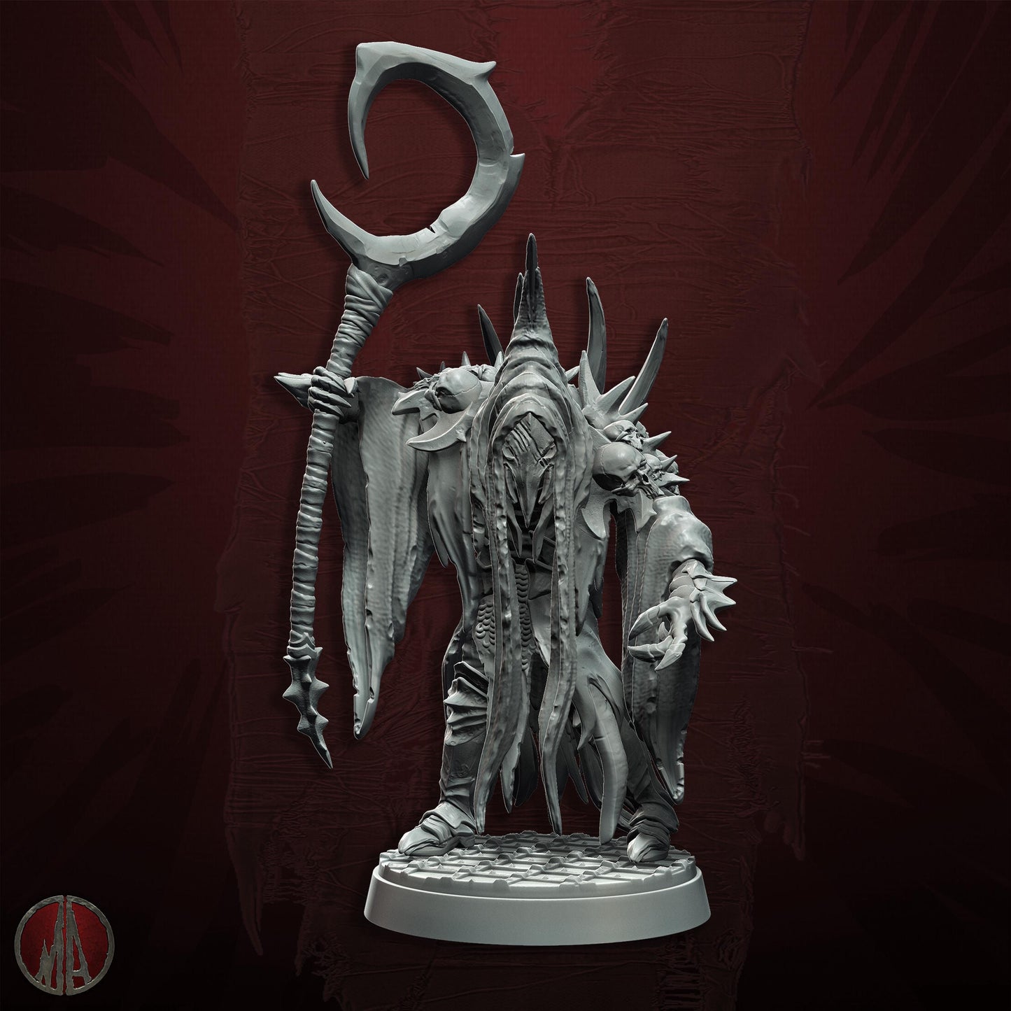 3D printed Orc Oracles by Monolith Arts