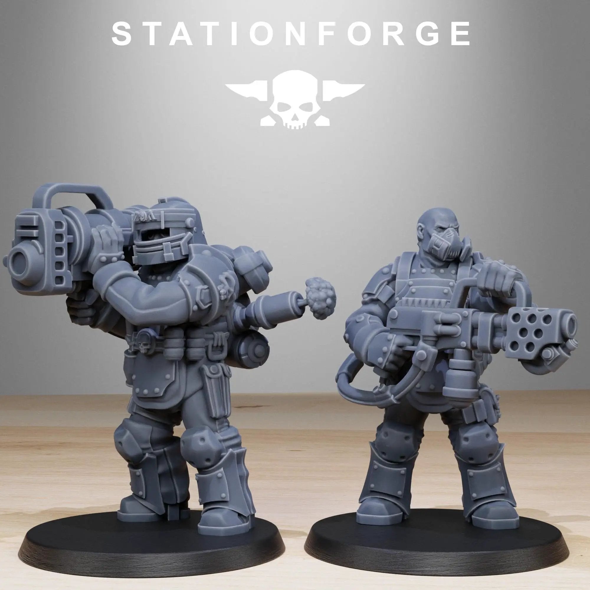 3D Printed GrimGuard Anti-Armor by StationForge Miniatures by Last Hope Miniatures