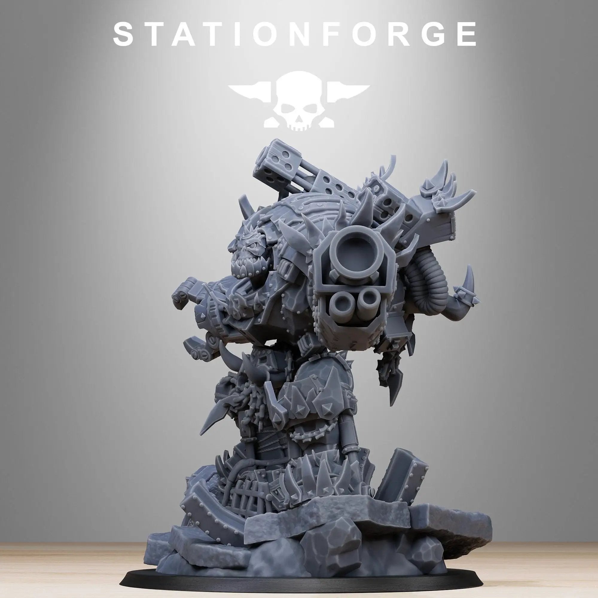 3D Printed Orkaz Grand Nutta v2 by StationForge Miniatures by Last Hope Miniatures