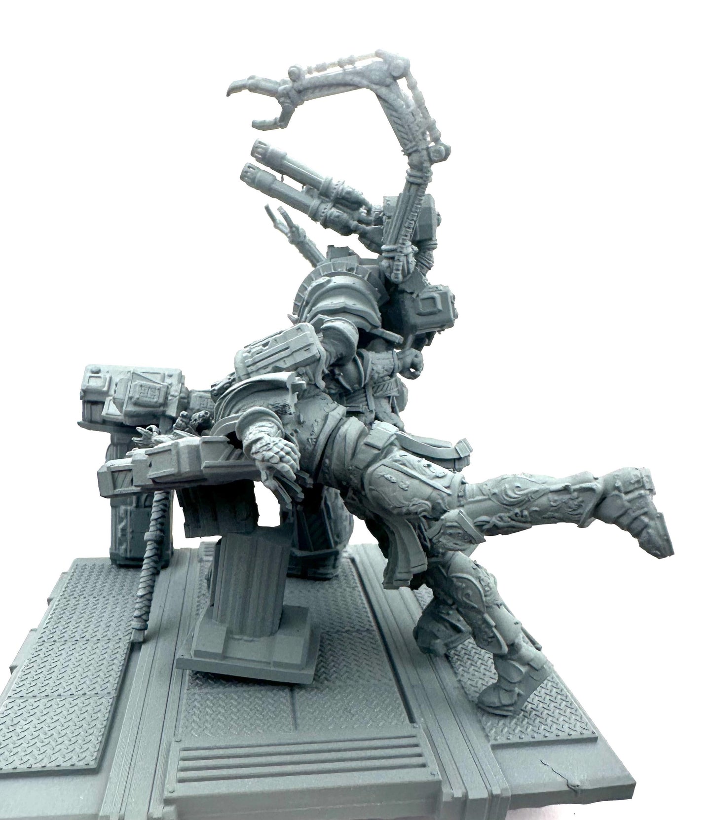 3D Printed Bitter Genius Diorama by 3DArtGuy Miniatures