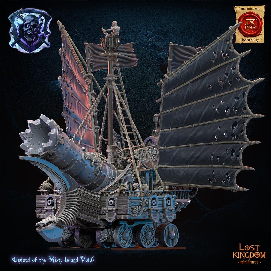 3d Printed Shipwreck Maker by Lost Kingdom Miniatures