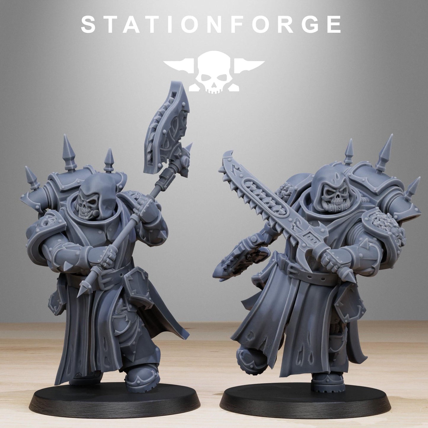 3D Printed Corrupted Socratis Squad by StationForge Miniatures
