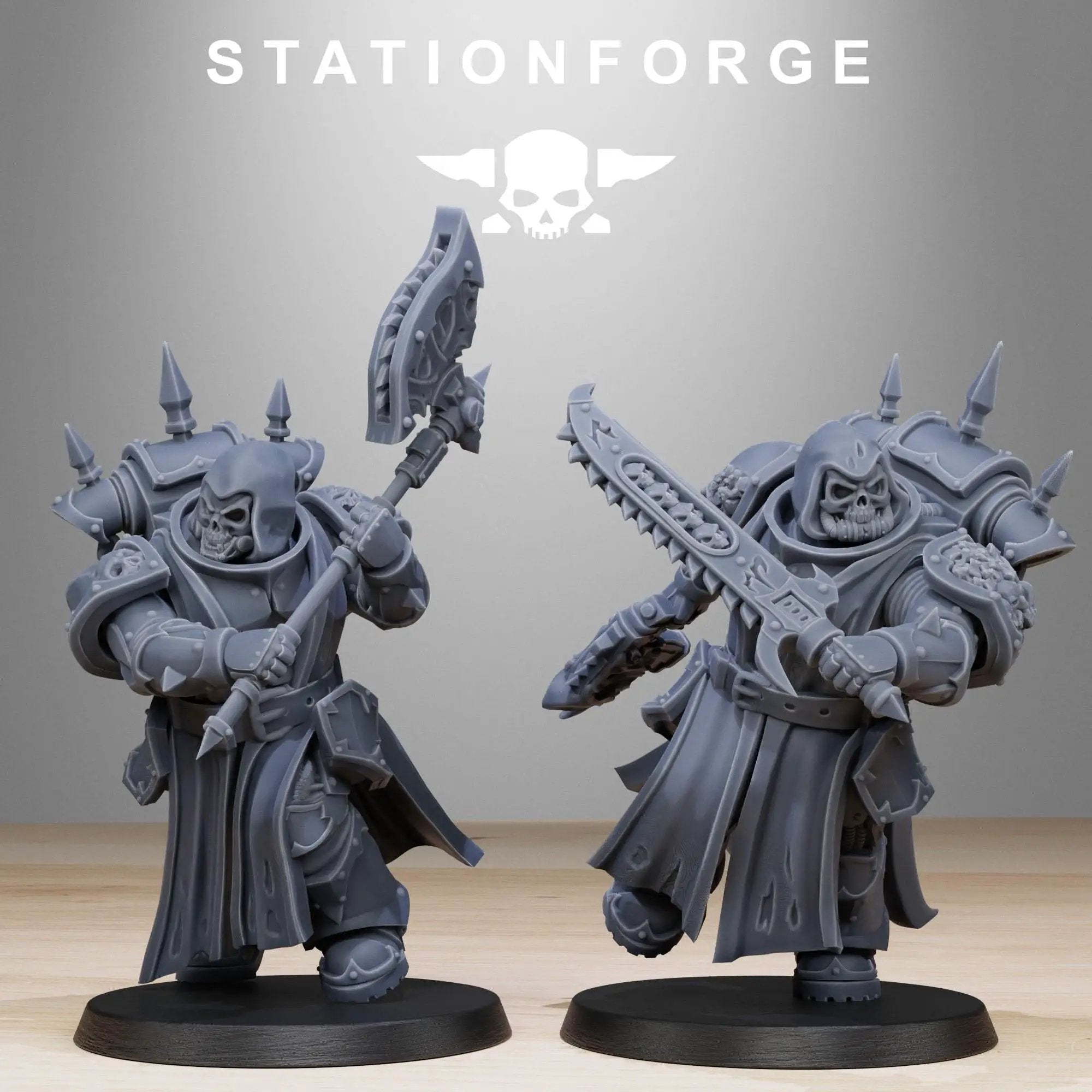 3D Printed Corrupted Socratis Squad by StationForge Miniatures by Last Hope Miniatures