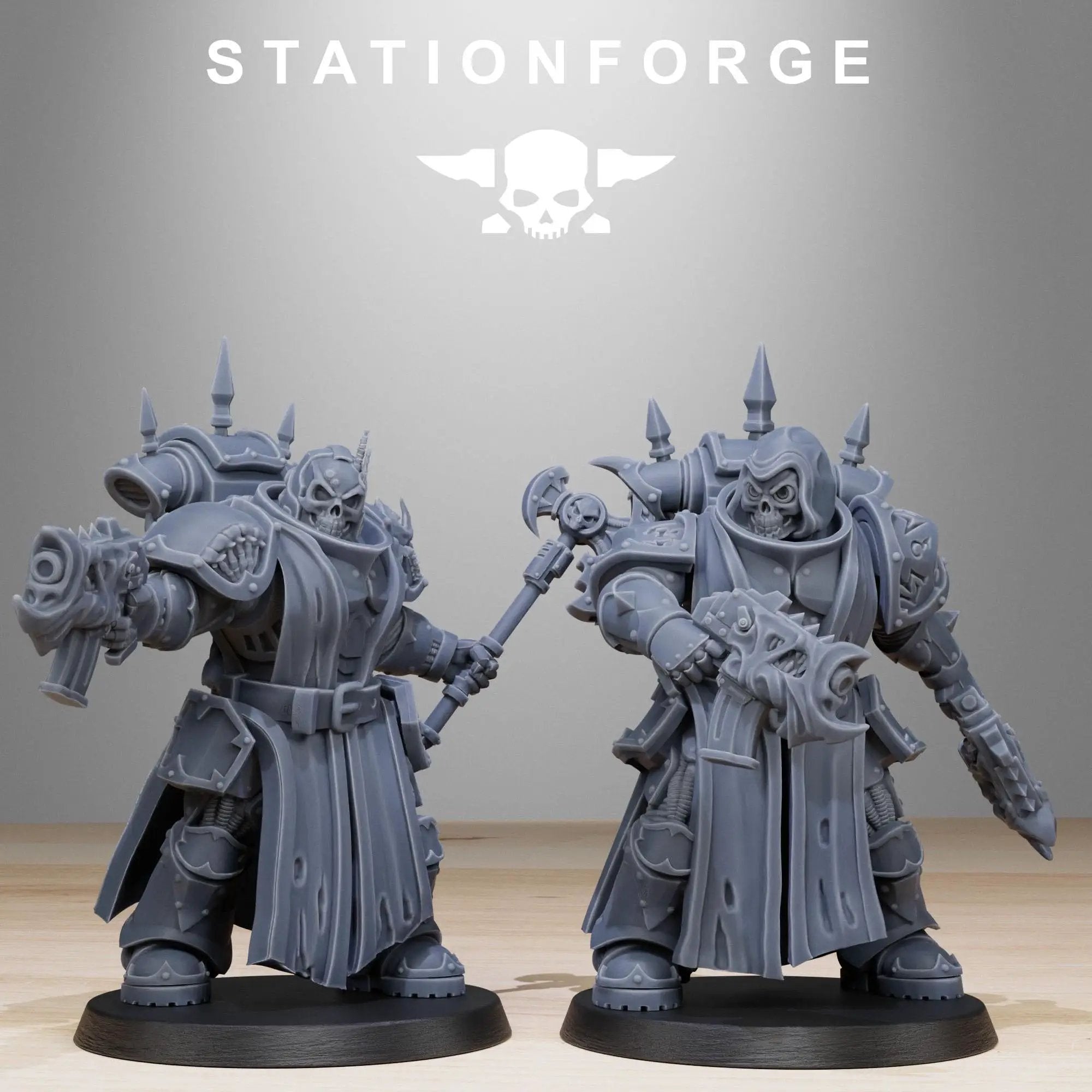 3D Printed Corrupted Socratis Squad by StationForge Miniatures by Last Hope Miniatures