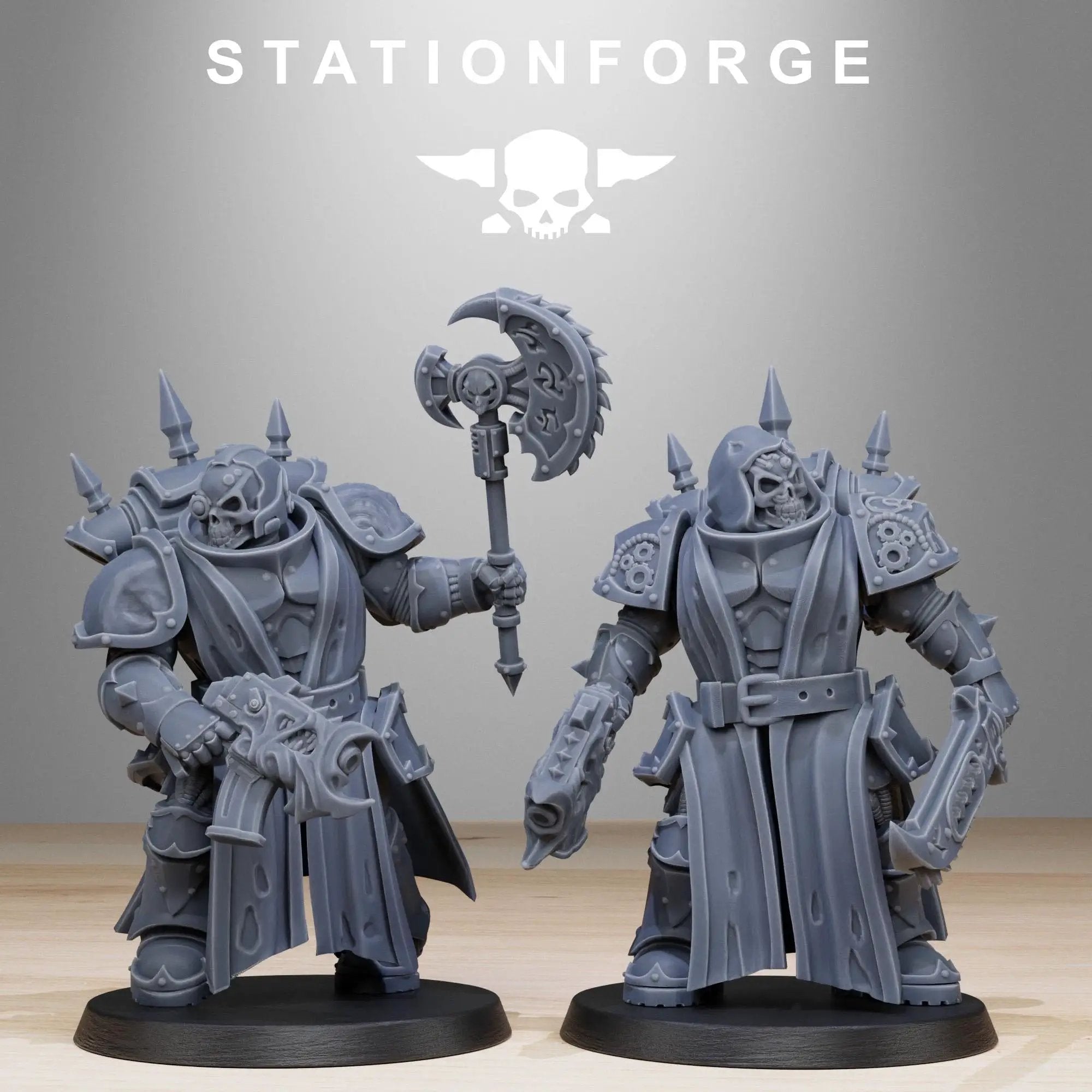 3D Printed Corrupted Socratis Squad by StationForge Miniatures by Last Hope Miniatures