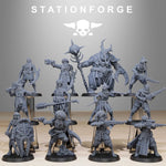 3D Printed Corrupted Guard Lechers by StationForge Miniatures by Last Hope Miniatures