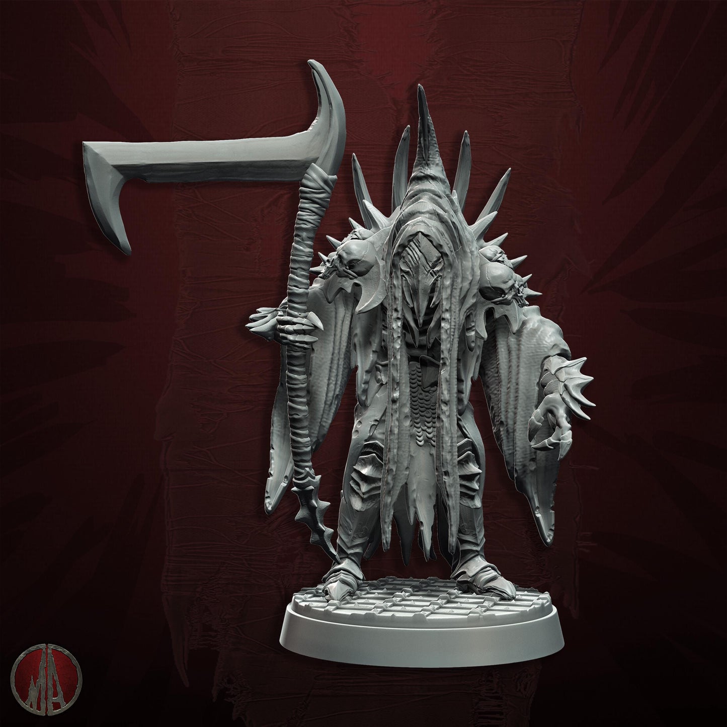 3D printed Orc Oracles by Monolith Arts