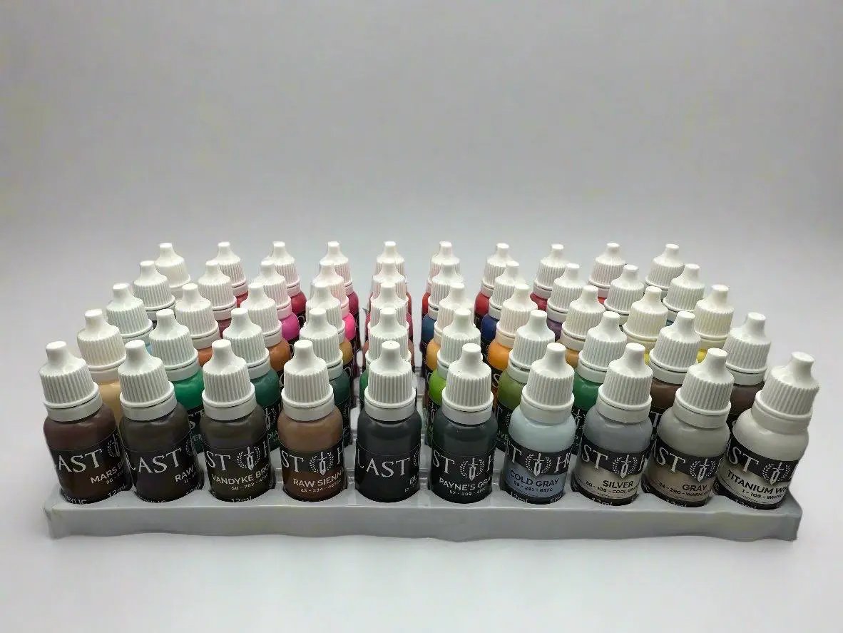 Acrylic Paint Set V2.0 for Wargame Miniatures - NEW FORMULA by Last Hope Miniatures