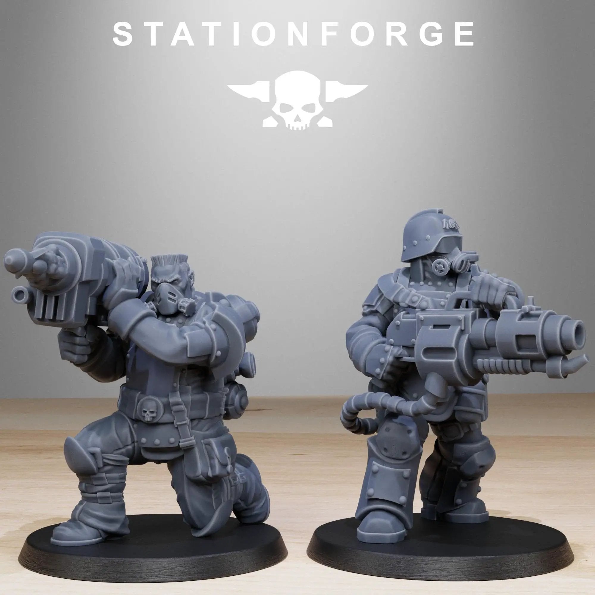 3D Printed GrimGuard Anti-Armor by StationForge Miniatures by Last Hope Miniatures