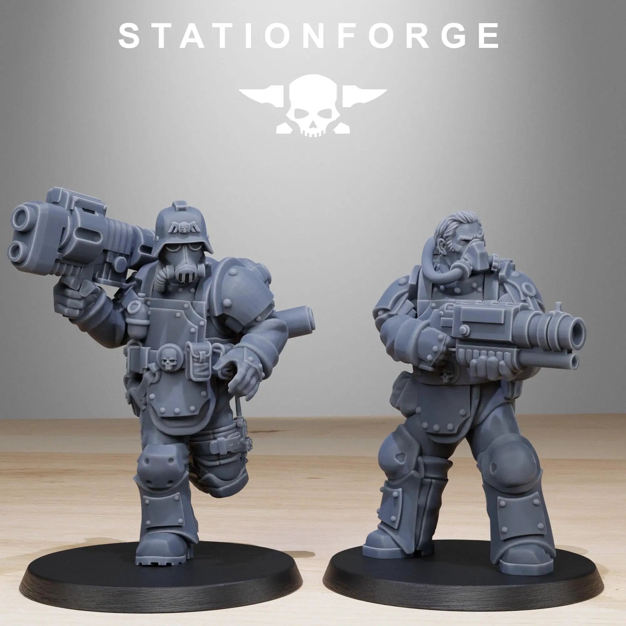 3D Printed GrimGuard Anti-Armor by StationForge Miniatures by Last Hope Miniatures