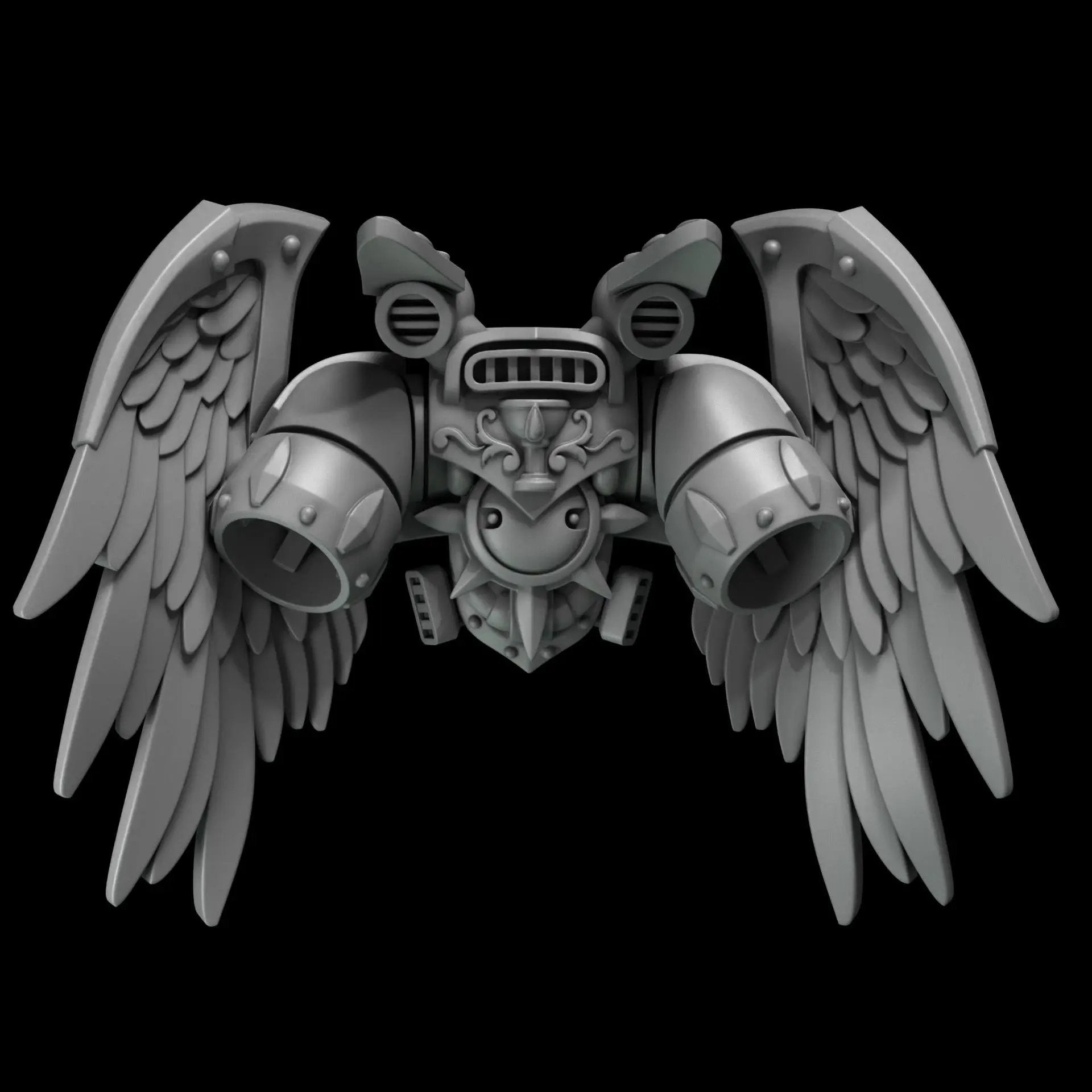 3d Printed Crimson Lords Jetpack Set by Greytide Studio by Last Hope Miniatures