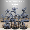 3D Printed GrimCorp Jesters by StationForge Miniatures by Last Hope Miniatures