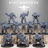 3D Printed Socratis Scouts by StationForge Miniatures by Last Hope Miniatures