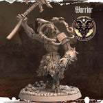 3D printed Chaos Beast Warriors miniature by Last Hope Miniatures from Monolith Arts, detailed fantasy creature figures.