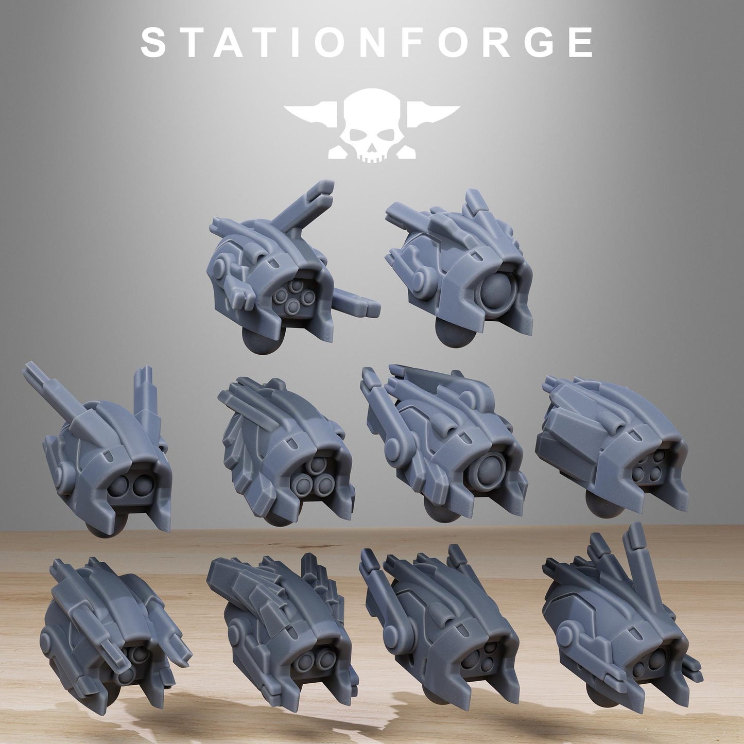 3D Printed Tarion Strike Mechs Mk1 by StationForge Miniatures