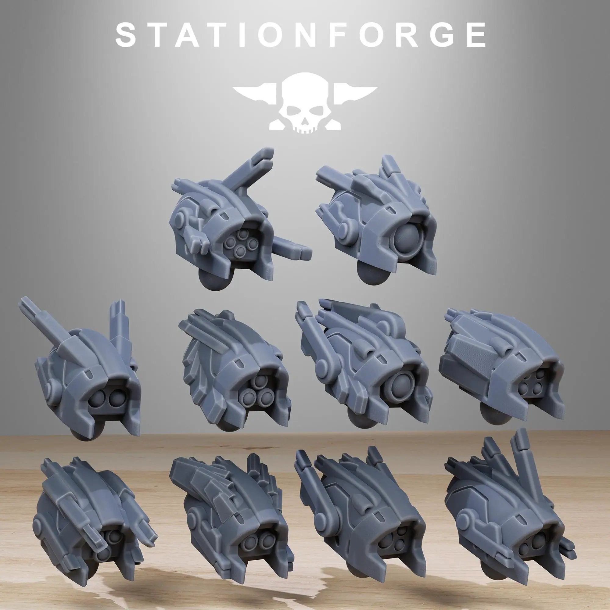 3D Printed Tarion Strike Mechs Mk1 by StationForge Miniatures by Last Hope Miniatures