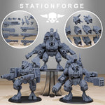 3D Printed Tarion Strike Mechs Mk1 by StationForge Miniatures by Last Hope Miniatures