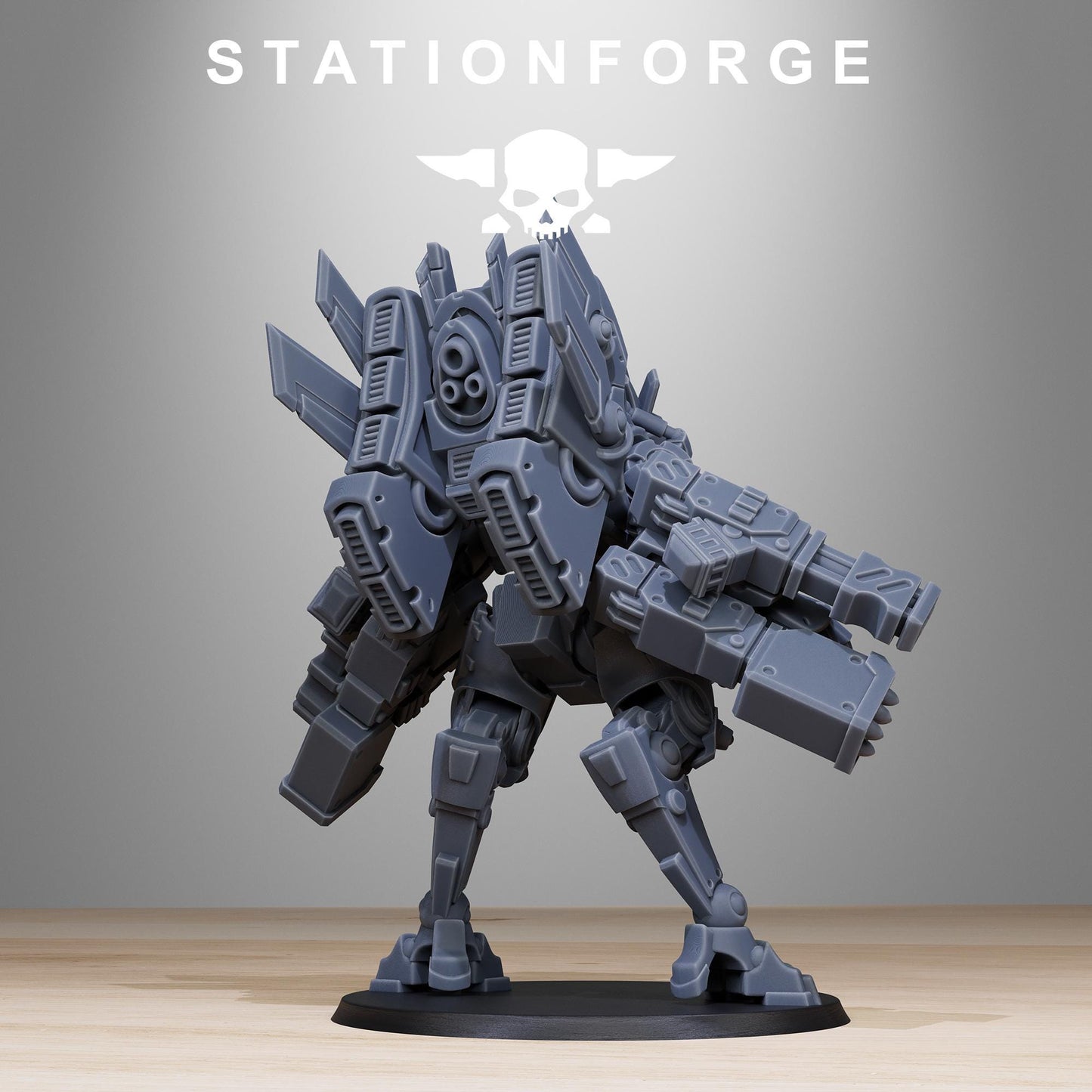 3D Printed Tarion Elder Mech Mk1 by StationForge Miniatures