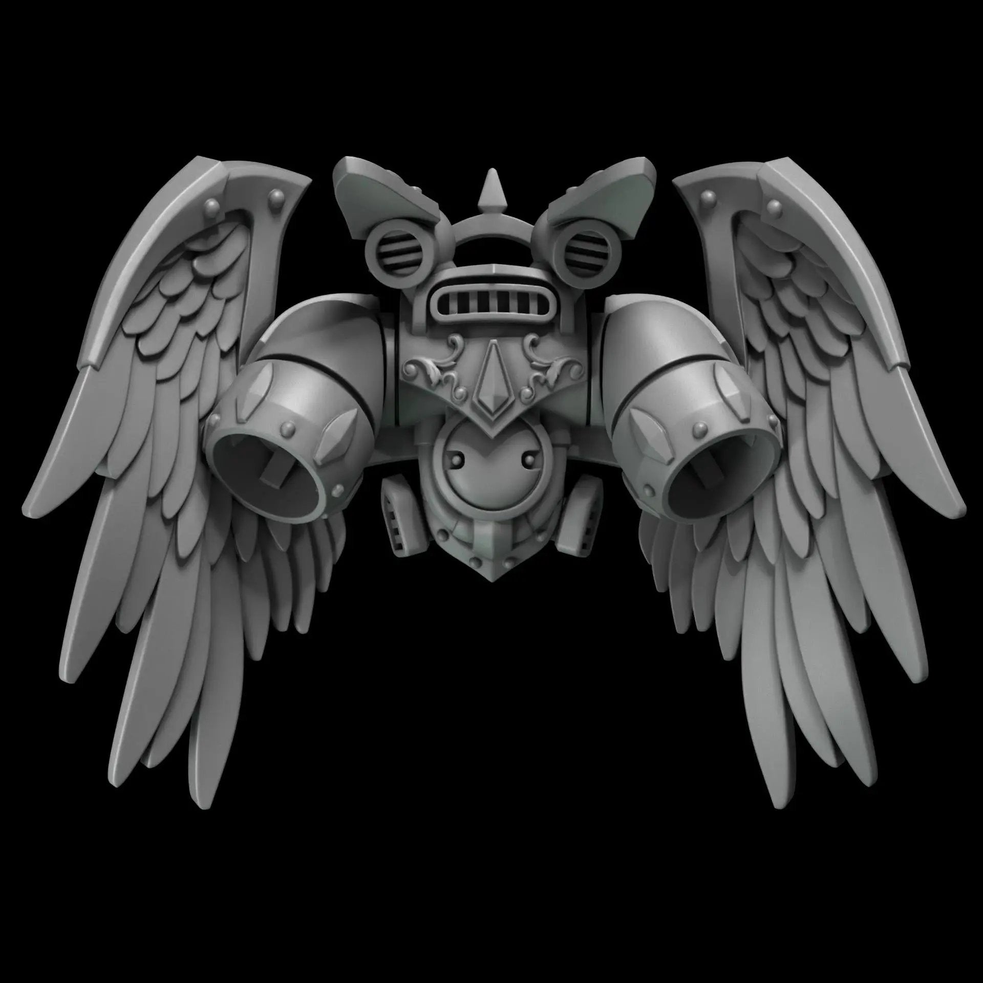 3d Printed Crimson Lords Jetpack Set by Greytide Studio by Last Hope Miniatures