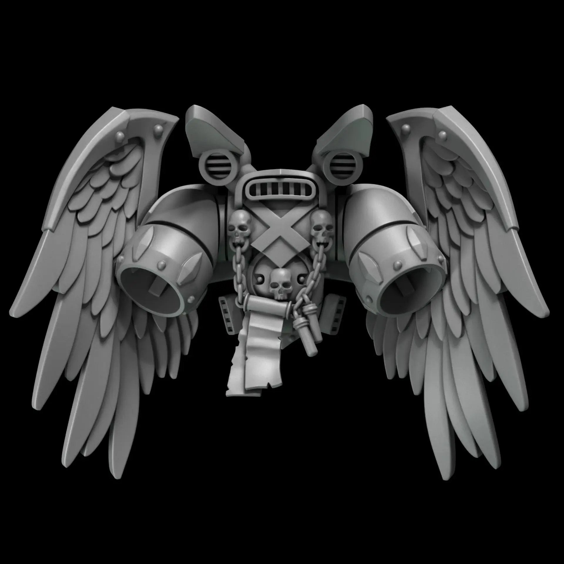 3d Printed Crimson Lords Jetpack Set by Greytide Studio by Last Hope Miniatures