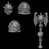 3d Printed Crimson Lords Battle Priest Upgrade Kit by Greytide Studio