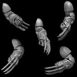 3d Printed Crimson Lords Claws x10 by Greytide Studio by Last Hope Miniatures