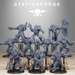 3D Printed Corrupted Socratis Infantry by StationForge Miniatures by Last Hope Miniatures