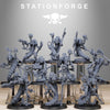 3D Printed Scavenger Serpents by StationForge Miniatures by Last Hope Miniatures