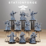 3D Printed Scavenger Preachers by StationForge Miniatures by Last Hope Miniatures