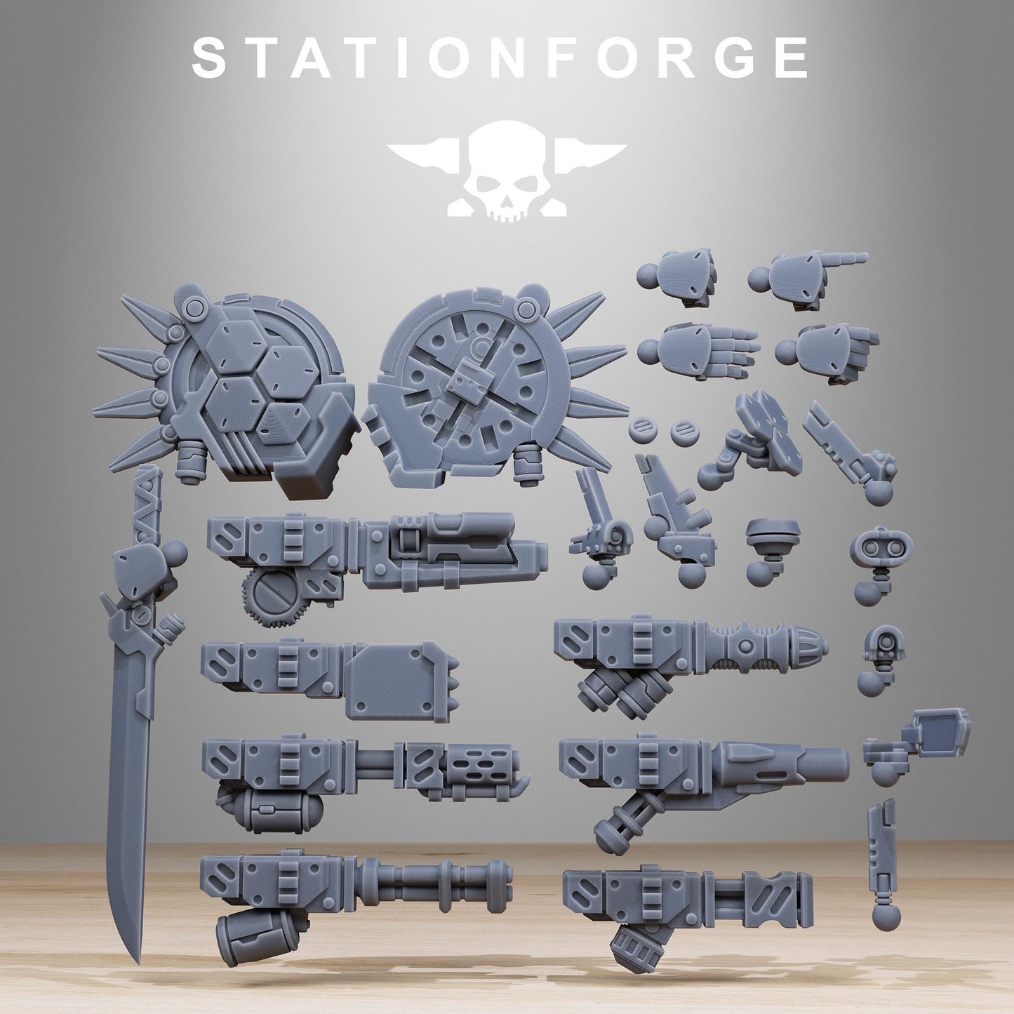 3D Printed Tarion Elder Mech Mk1 by StationForge Miniatures
