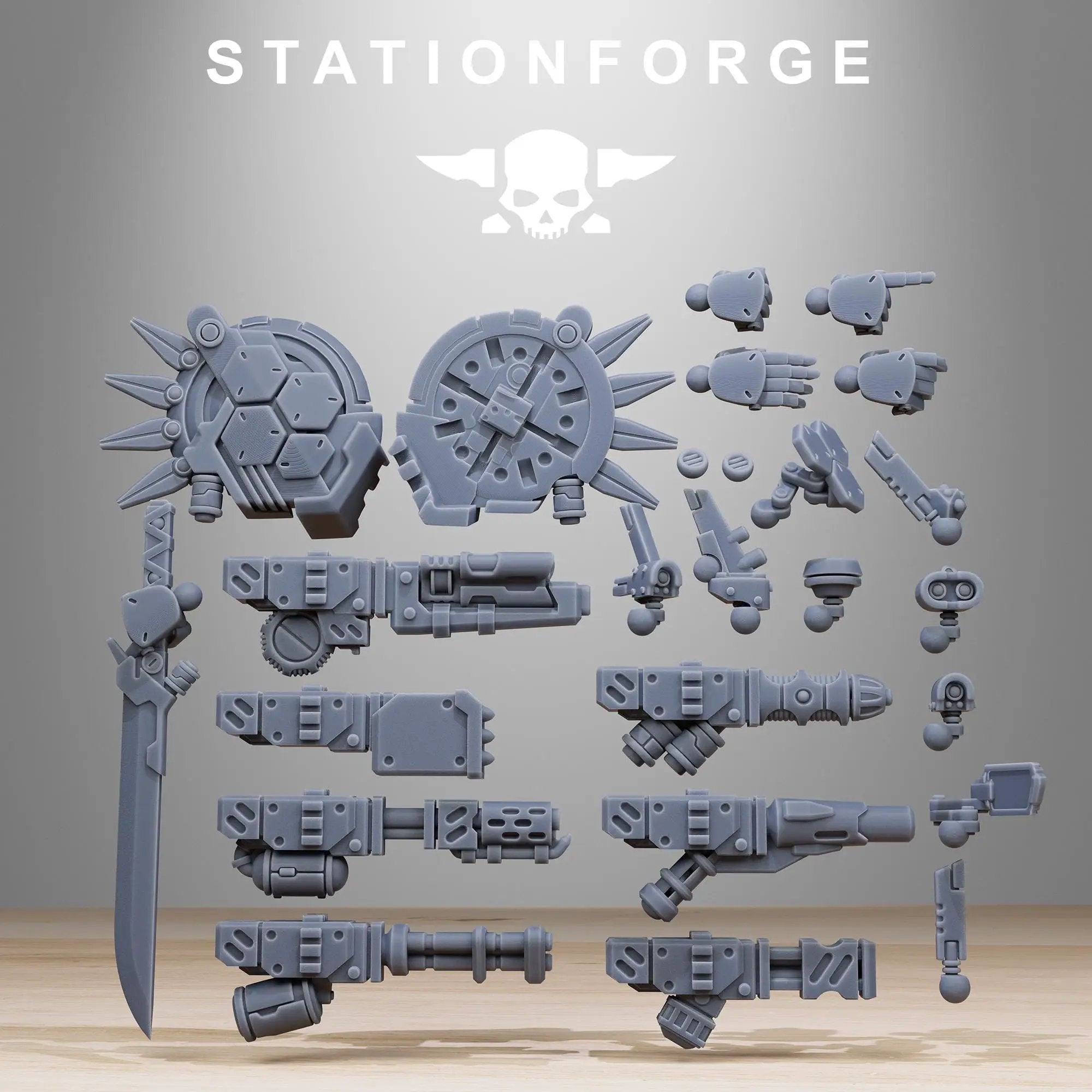 3D Printed Tarion Elder Mech Mk1 by StationForge Miniatures by Last Hope Miniatures