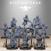 3D Printed GrimGuard Militants by StationForge Miniatures by Last Hope Miniatures