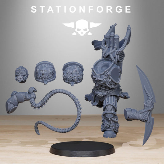 3D Printed Corrupted Socratis Punishers by StationForge Miniatures