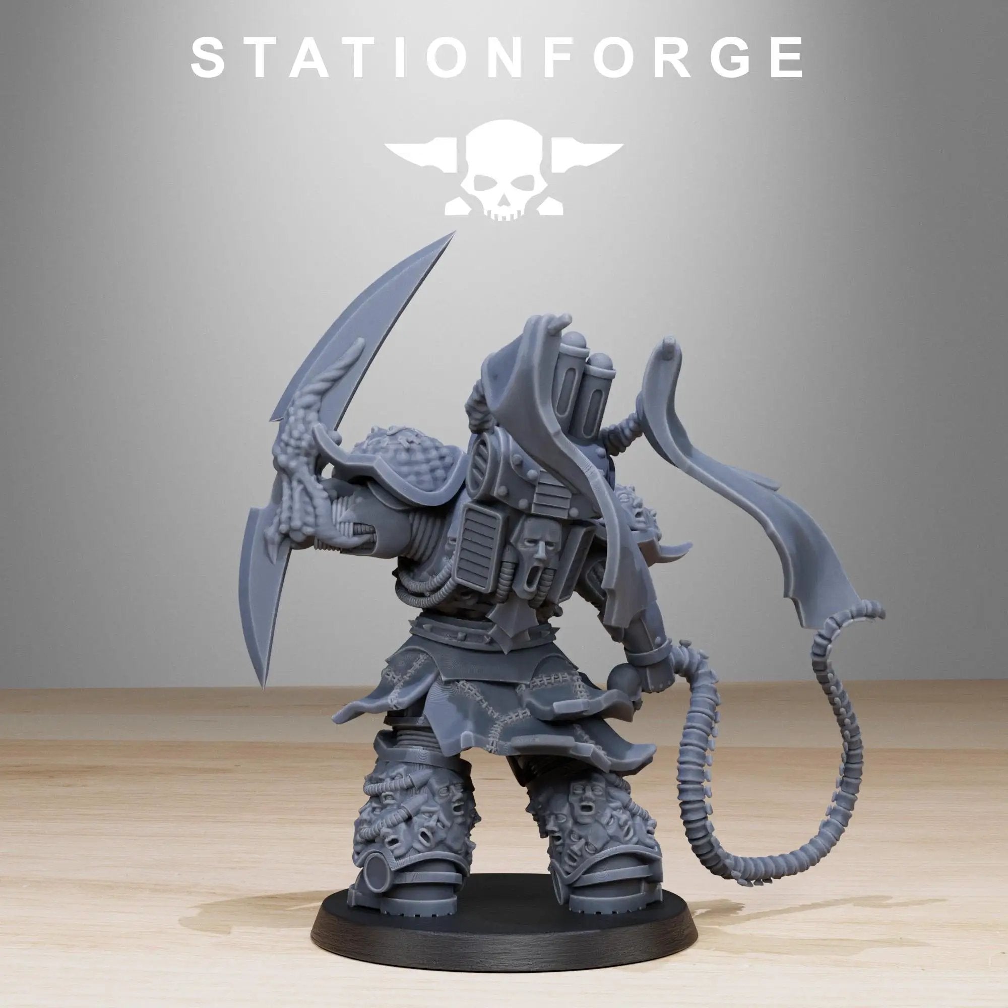3D Printed Corrupted Socratis Punishers by StationForge Miniatures by Last Hope Miniatures