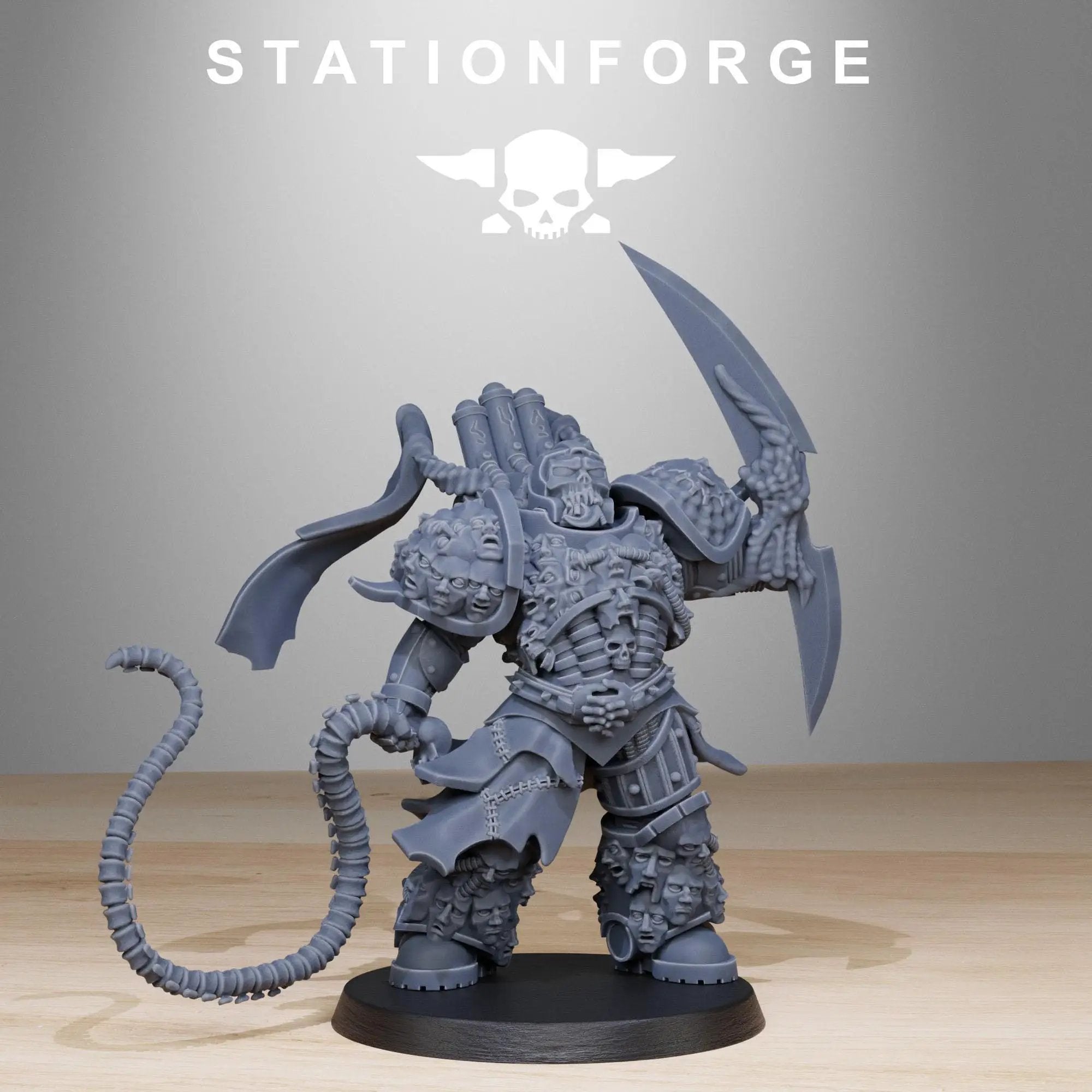 3D Printed Corrupted Socratis Punishers by StationForge Miniatures by Last Hope Miniatures