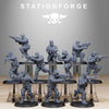 3D Printed GrimGuard Counter Terrorists by StationForge Miniatures by Last Hope Miniatures