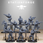 3D Printed GrimGuard Counter Terrorists by StationForge Miniatures by Last Hope Miniatures