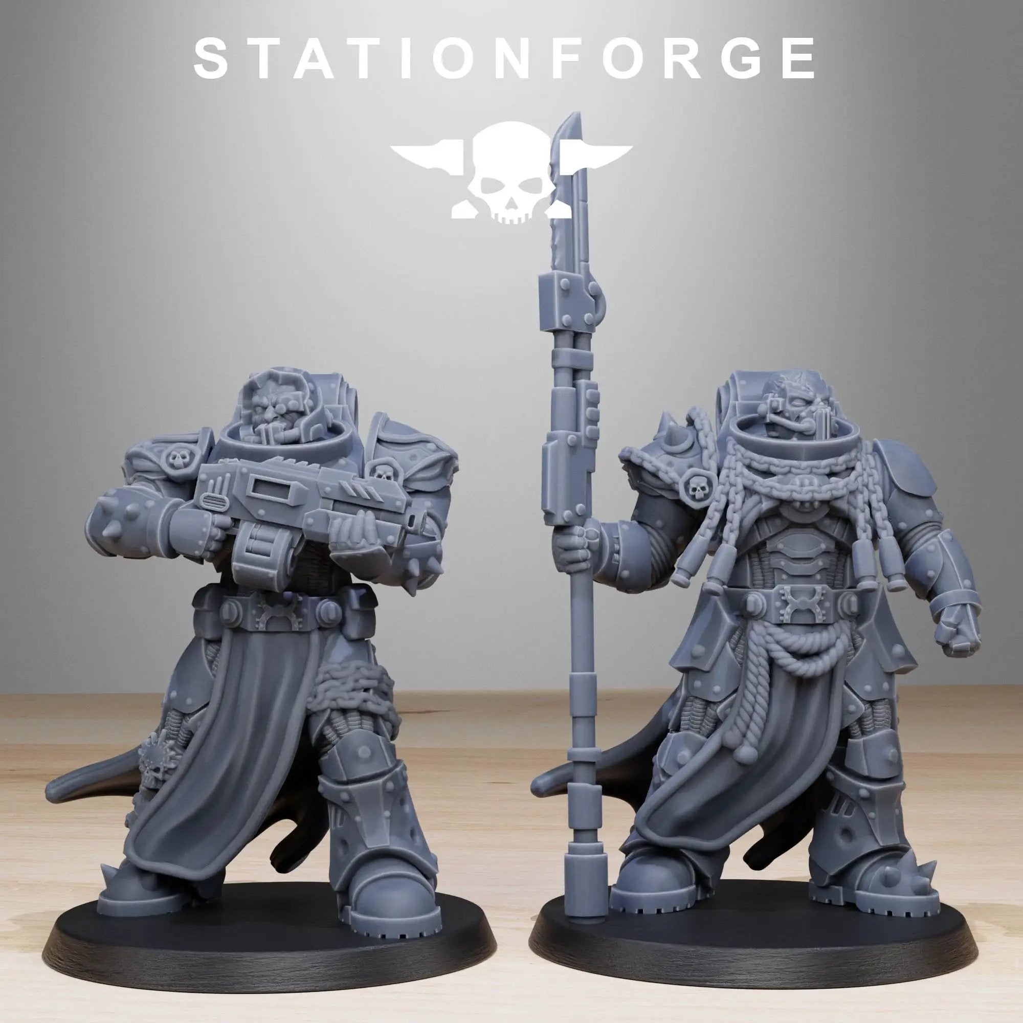 3D Printed Socratis Militants by StationForge Miniatures by Last Hope Miniatures
