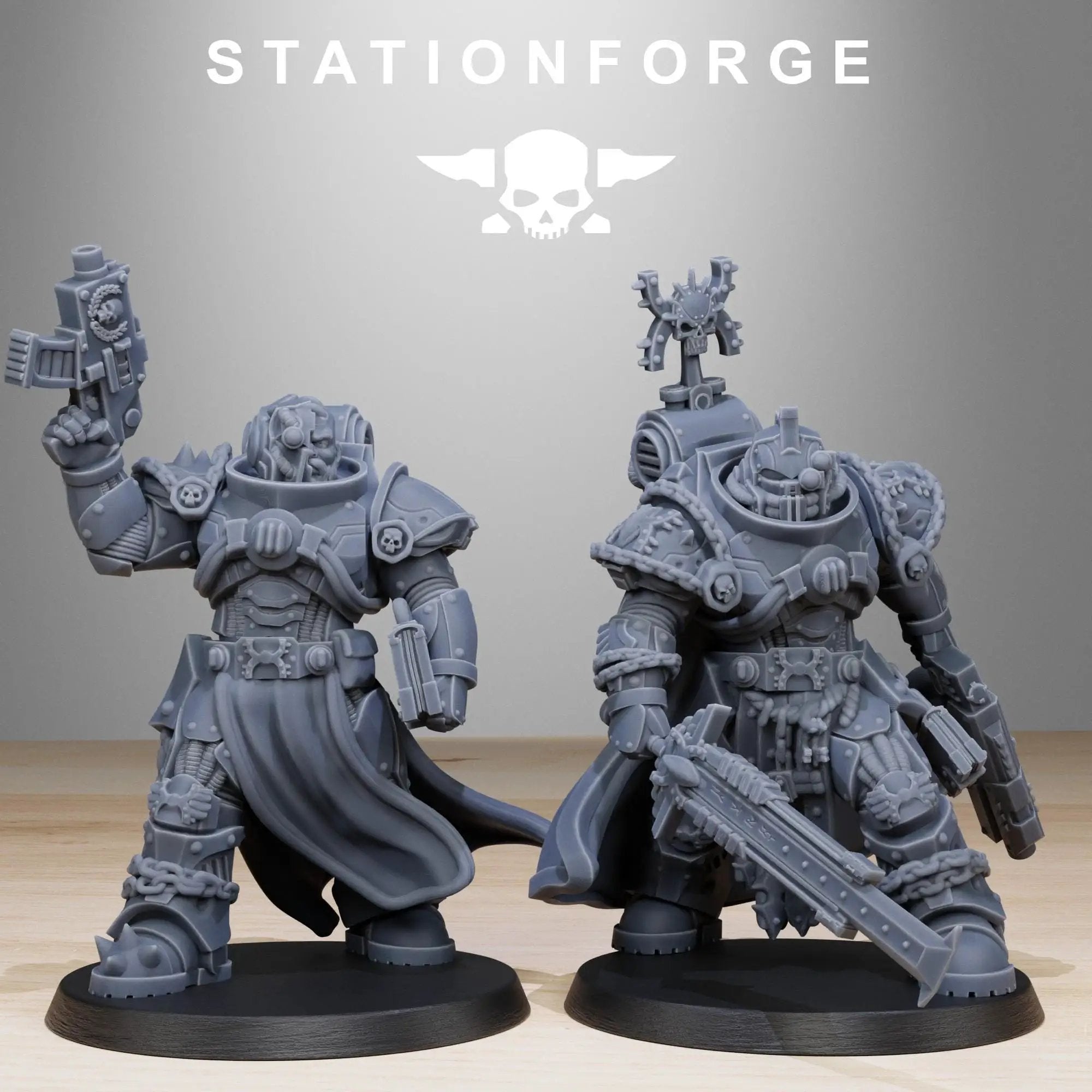 3D Printed Socratis Militants by StationForge Miniatures by Last Hope Miniatures