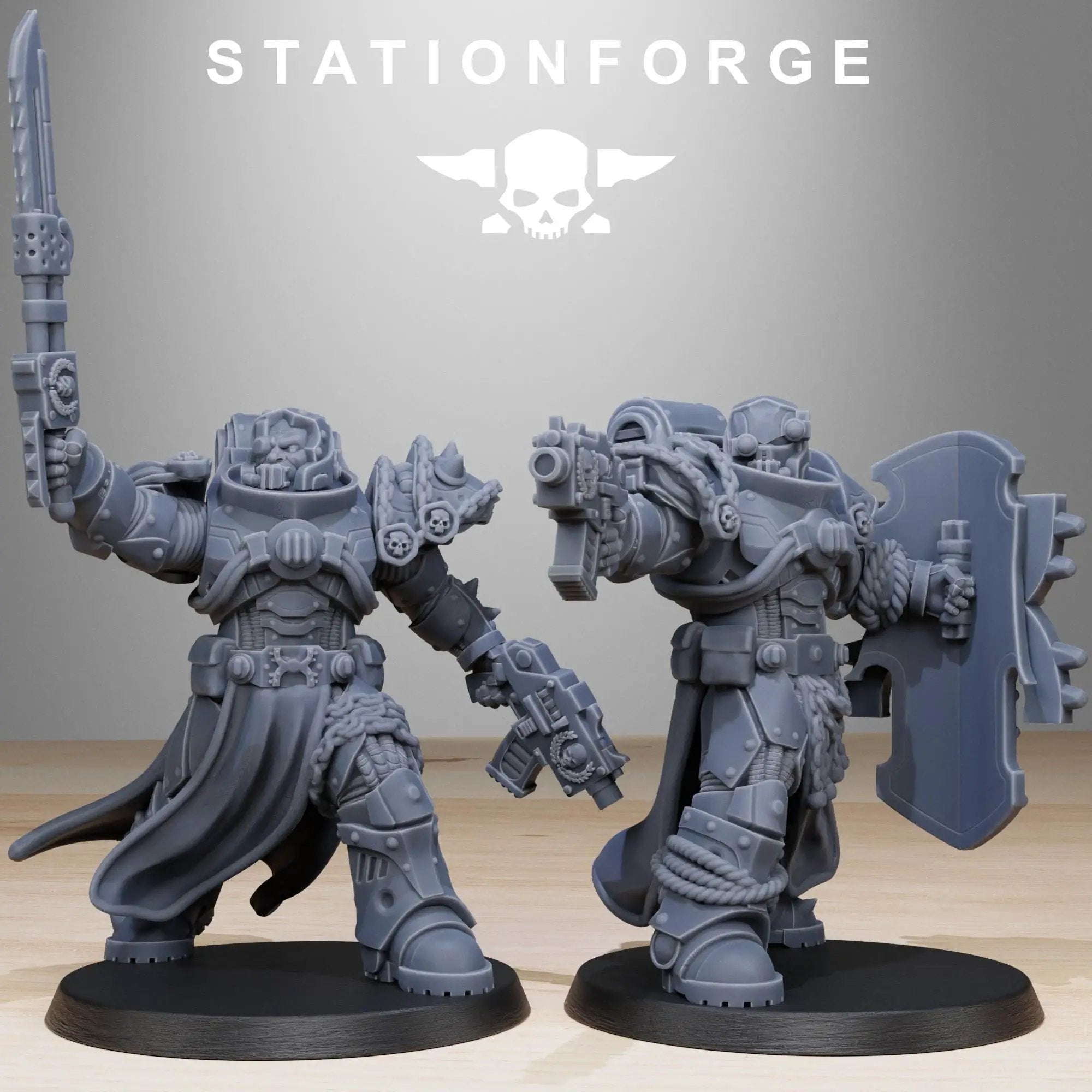 3D Printed Socratis Militants by StationForge Miniatures by Last Hope Miniatures