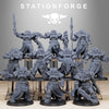 3D Printed Socratis Militants by StationForge Miniatures by Last Hope Miniatures