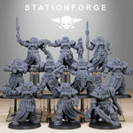3D Printed Socratis Militants by StationForge Miniatures by Last Hope Miniatures