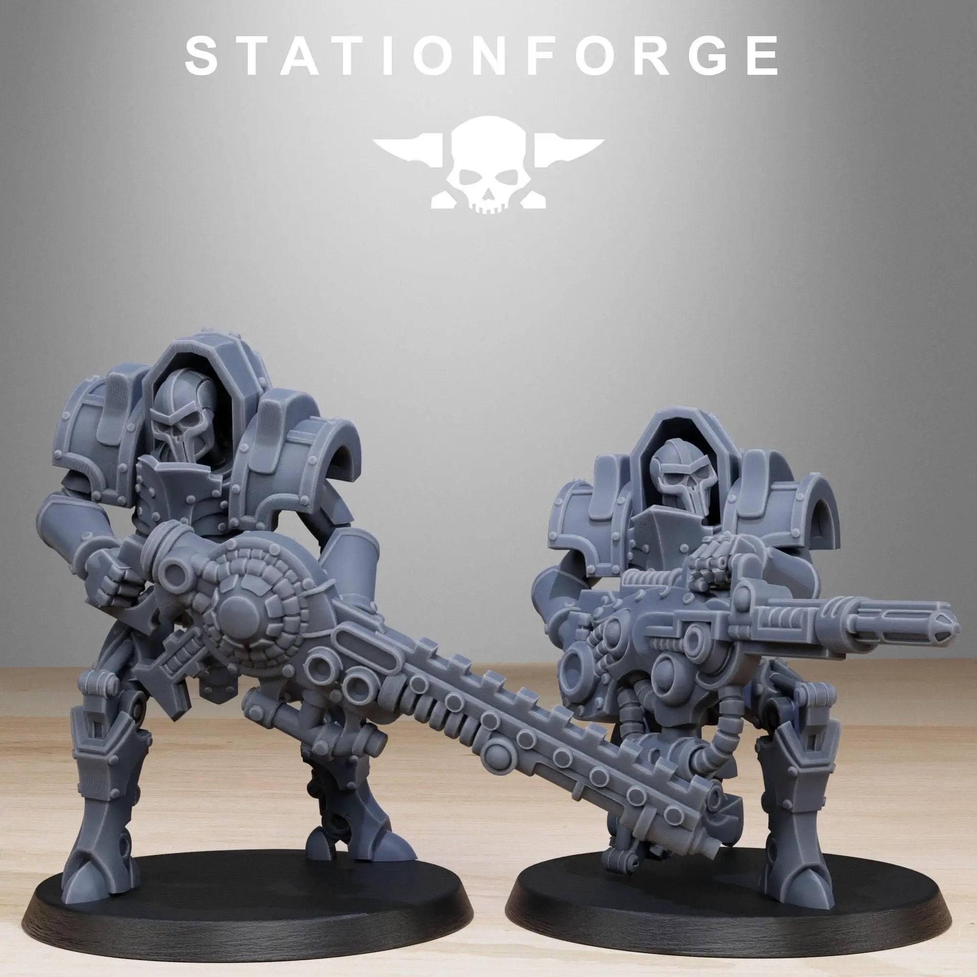 3D Printed Astronet Heavy Infantry x10 by StationForge Miniatures by Last Hope Miniatures
