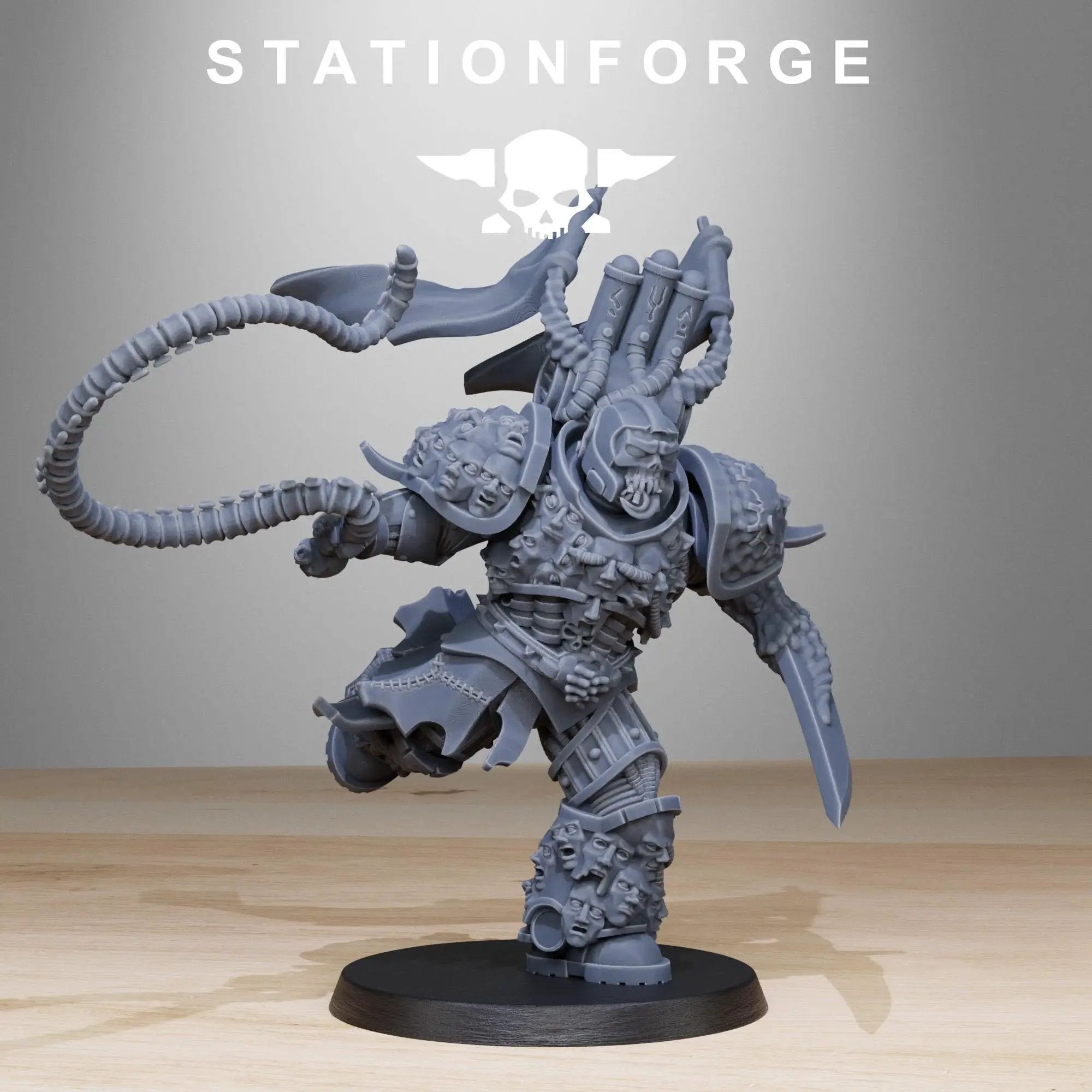 3D Printed Corrupted Socratis Punishers by StationForge Miniatures by Last Hope Miniatures