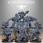 3D Printed Orkaz Smashaz by StationForge Miniatures by Last Hope Miniatures