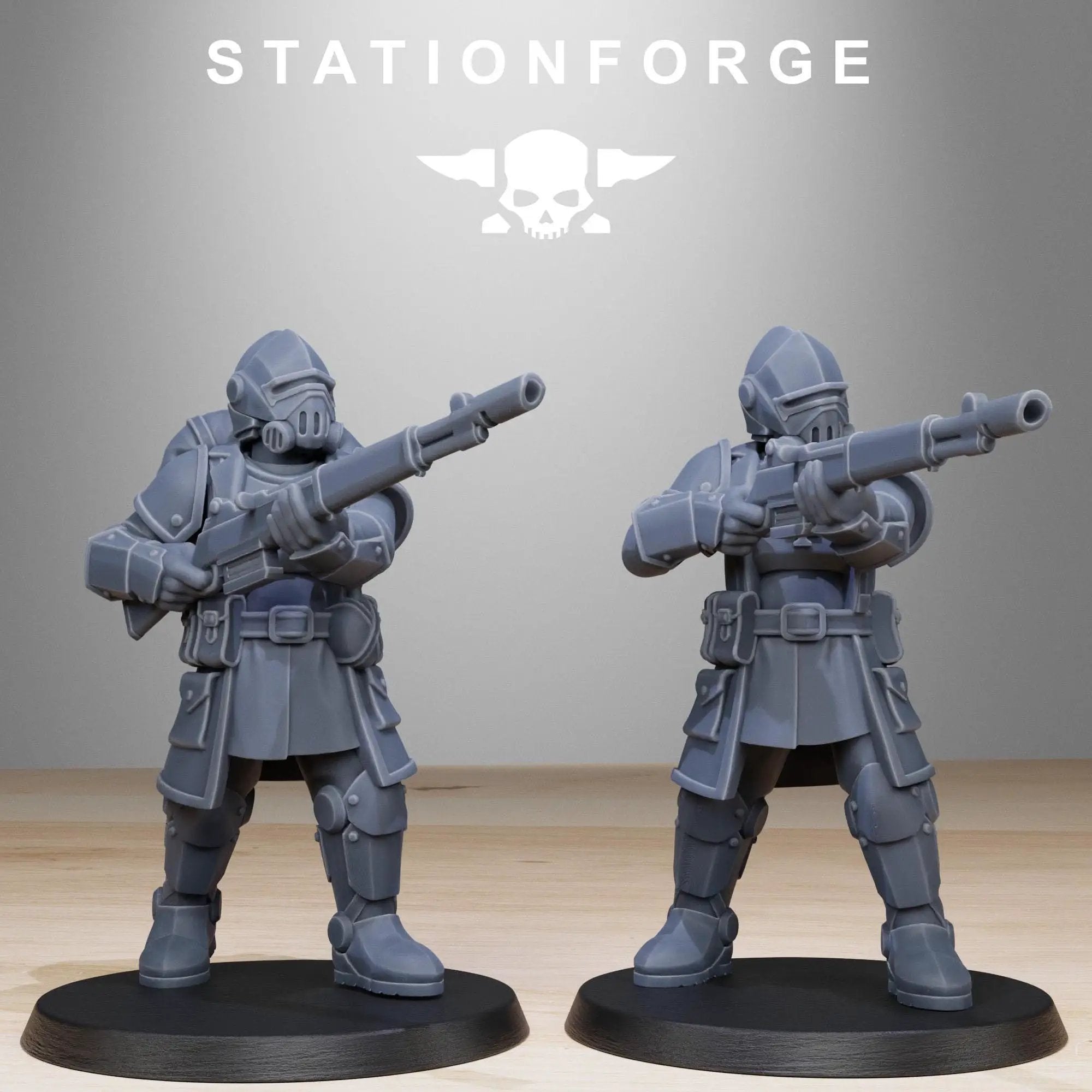 3D Printed Royal Guard Patrol x10 by StationForge Miniatures by Last Hope Miniatures